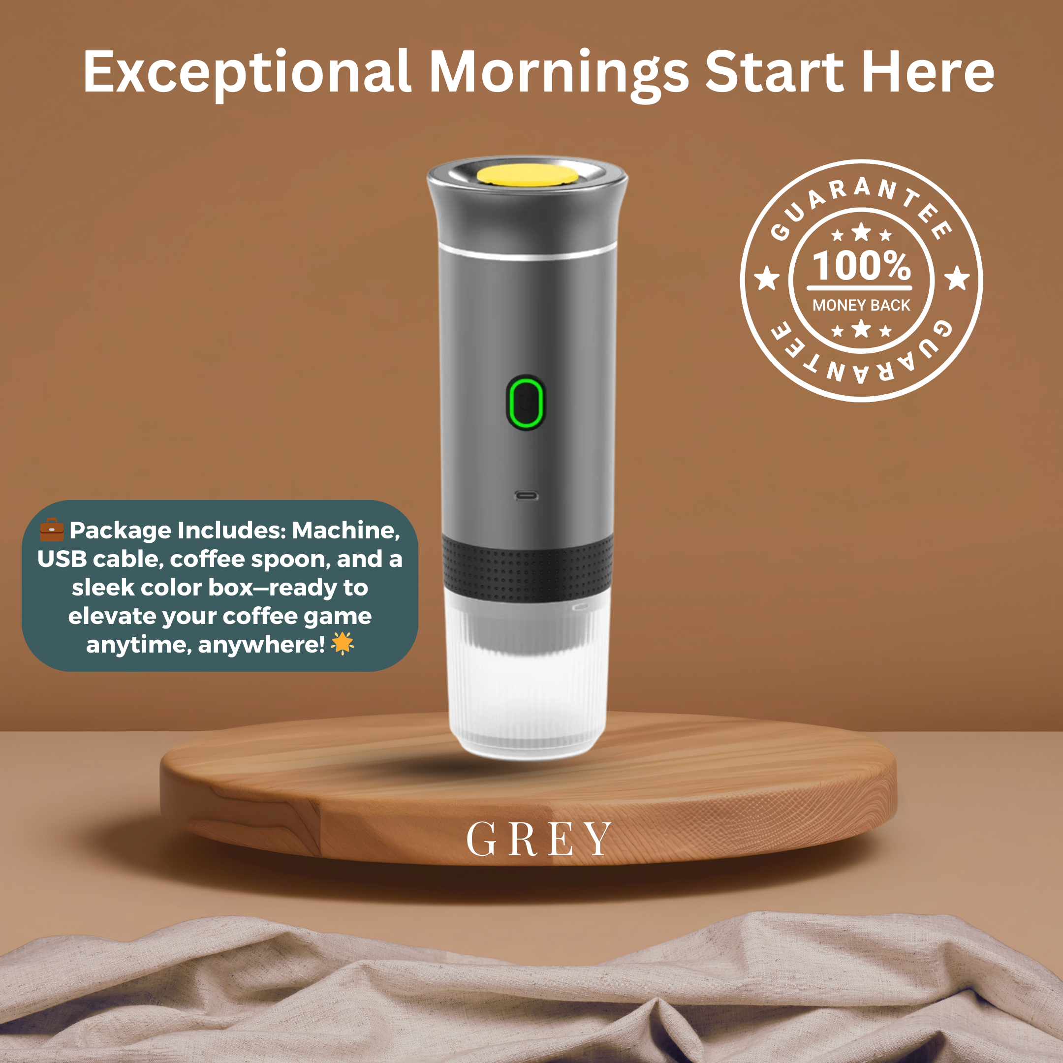 Sereni Haven Portable Coffee Machine