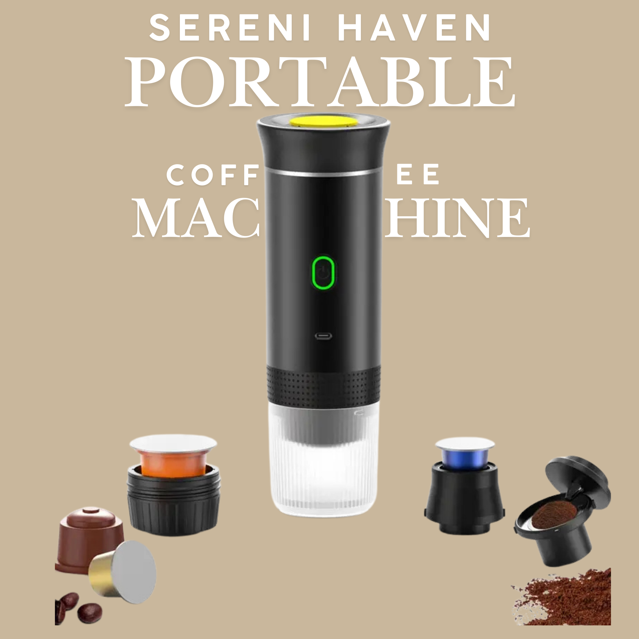 Sereni Haven Portable Coffee Machine